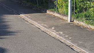 Sandauswurf Sandauswurf