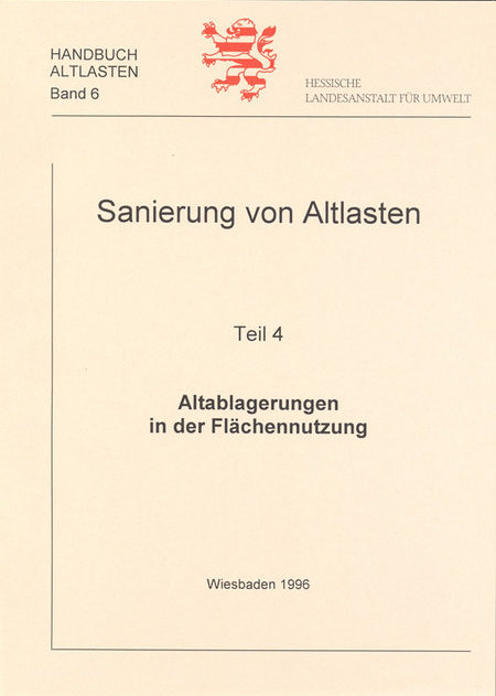 Altablagerungen in der Flächennutzung