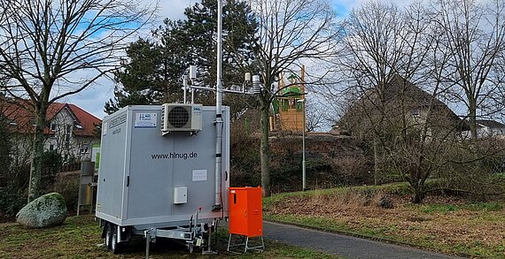 Messstation Ultrafeinstaub in Kelsterbach