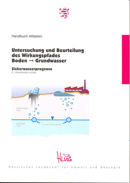 Untersuchung und Beurteilung des Wirkungspfades Boden - Grundwasser : Sickerwasserprognose