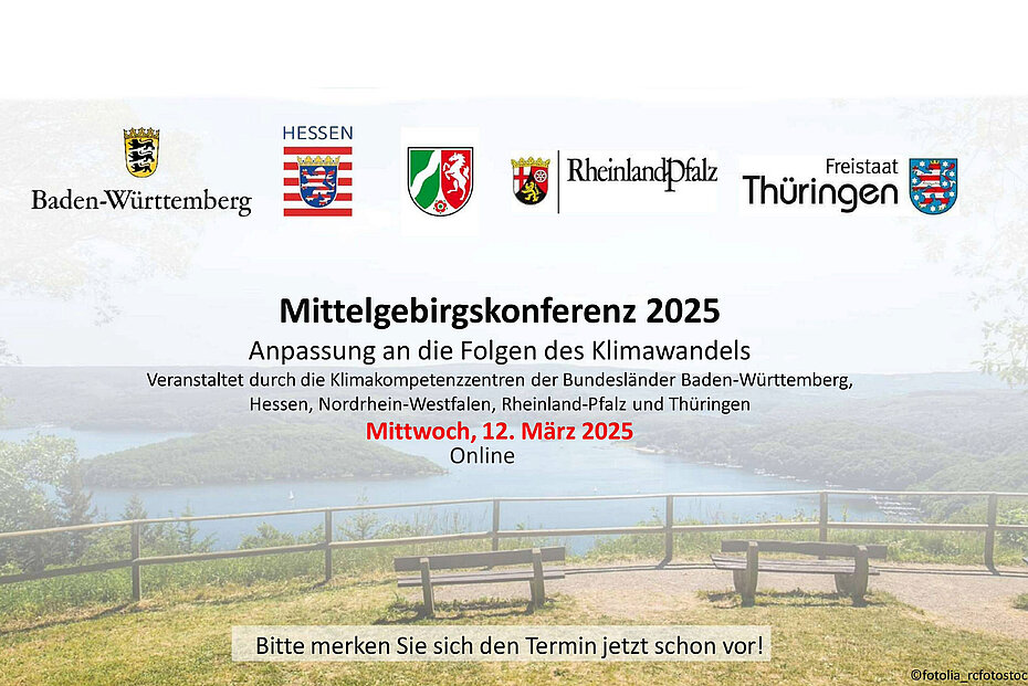 Save the Date Grafik Mittelgebirgskonferenz 2025