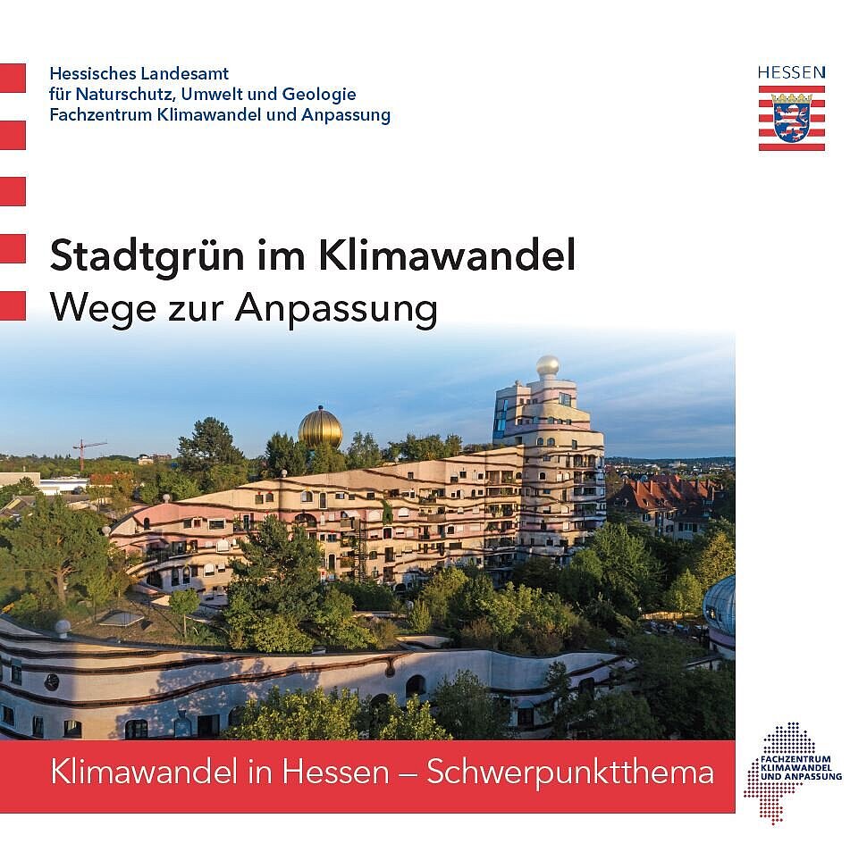 Titelbild der Publikation "Stadtgrün im Klimawandel"