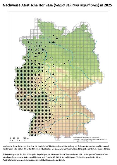Verbreitungskarte Vv 2025 Verbreitungskarte Vv 2025