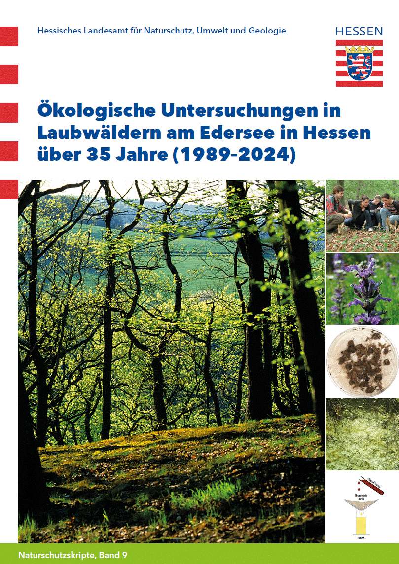 Ökologische Untersuchungen in Laubwäldern am Edersee in Hessen über 35 Jahre Titelseite Ökologische Untersuchungen in Laubwäldern am Edersee in Hessen über 35 Jahre