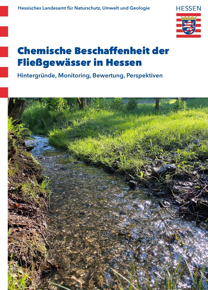 Titelbild der Publikation Chemische Beschaffenheit der Fließgewässer in Hessen